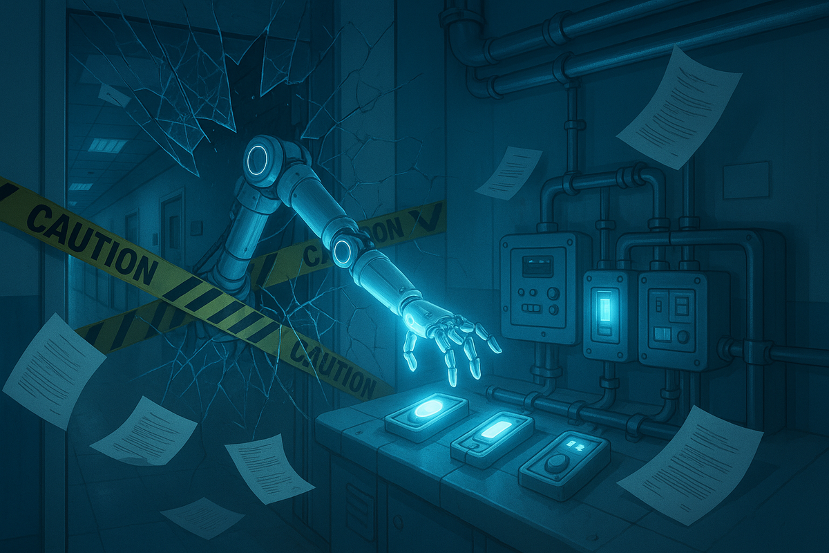 When the Bot Bypassed the Board: How a Healthcare SaaS Company Rebuilt Its Entire CI/CD Approval Workflow After an AI Agent Broke Every Change Control Rule in the Book